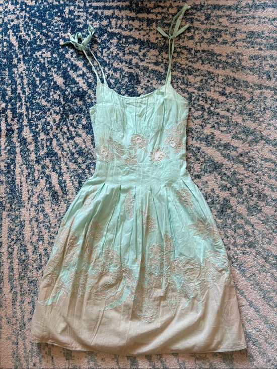 Nougat London Dresses & Skirts - Nougat London Cotton Dress with Beading